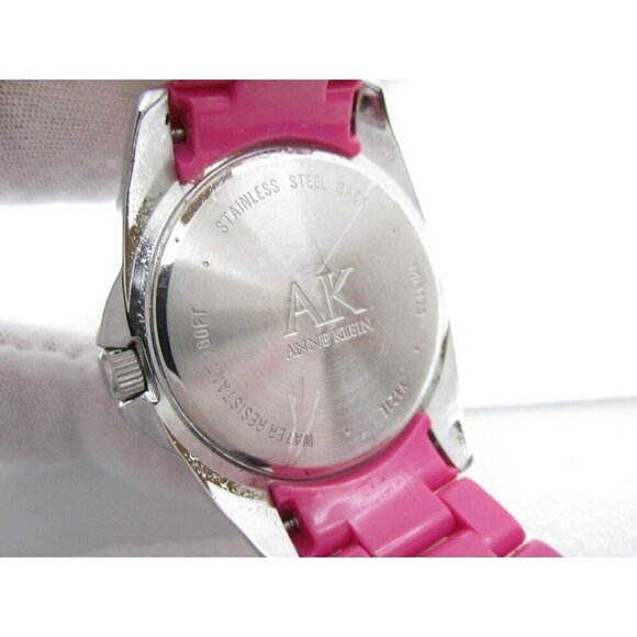 Women Anne Klein Quartz WR Analog 35mm Round Watch (H301) "New Battery" - Picture 3 of 9